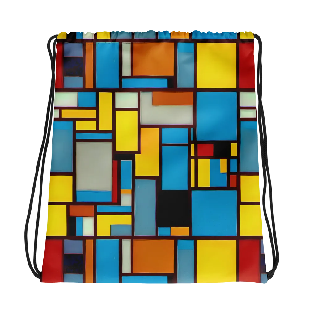 Bauhaus Blaze on Drawstring Bag — Photo