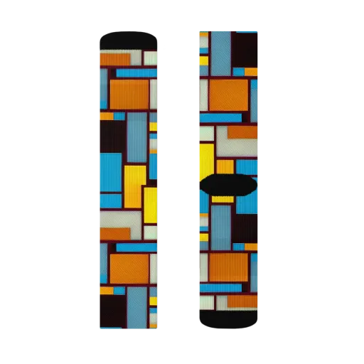 Bauhaus Blaze on a Socks