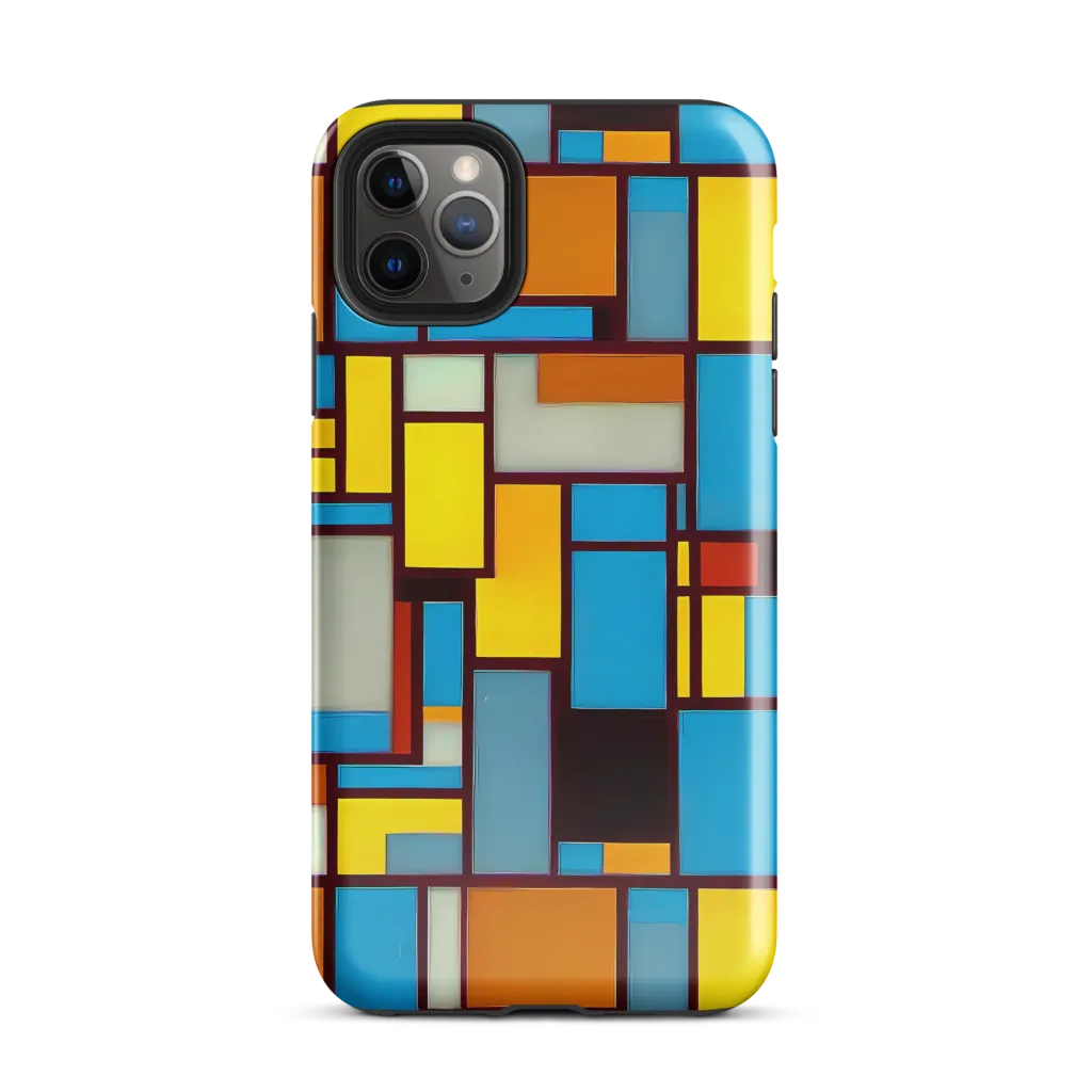 Bauhaus Blaze on Tough Case for iPhone® — Front