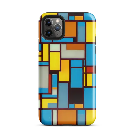 Bauhaus Blaze on a Tough Case for iPhone®