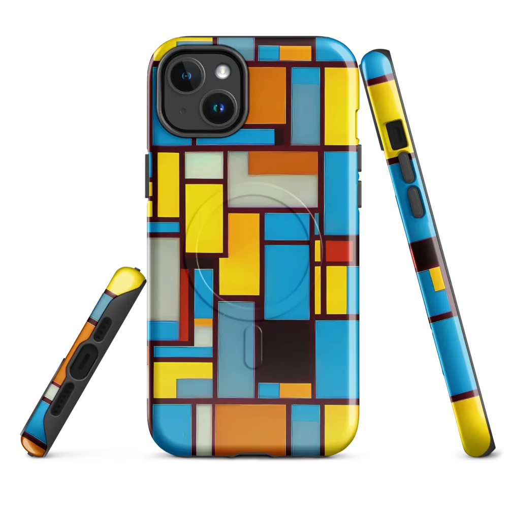 Bauhaus Blaze on MagSafe Tough Case for iPhone® — Front