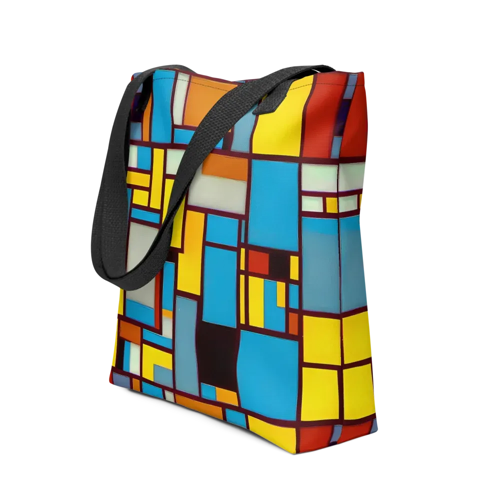 Bauhaus Blaze on Tote Bag — Front