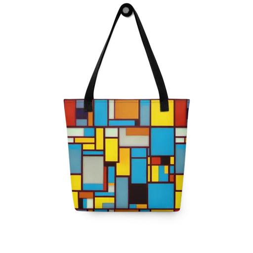 Bauhaus Blaze on a Tote Bag