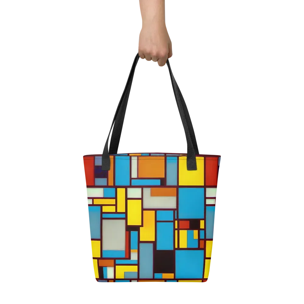 Bauhaus Blaze on Tote Bag — Front
