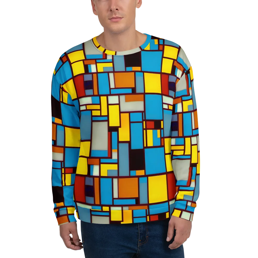 Bauhaus Blaze on Sweatshirt — Front