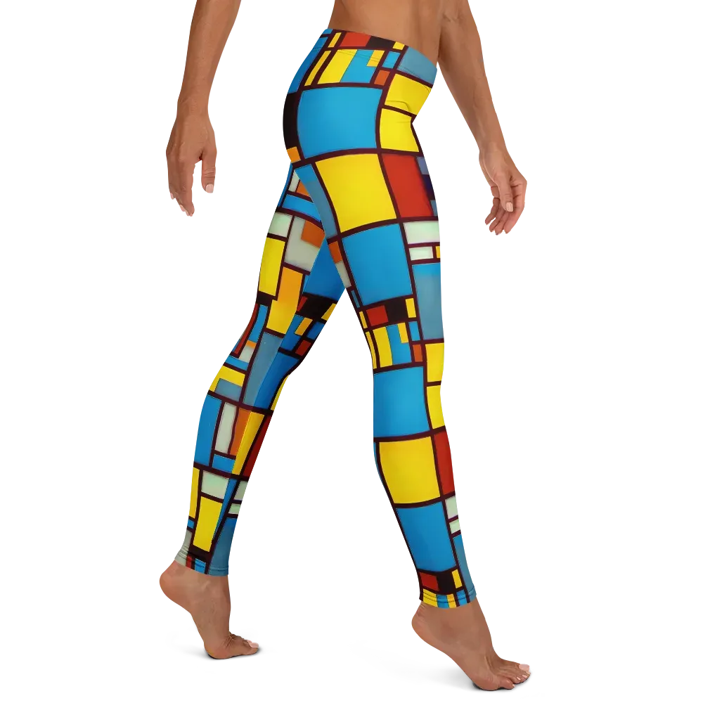Bauhaus Blaze on Leggings — Right