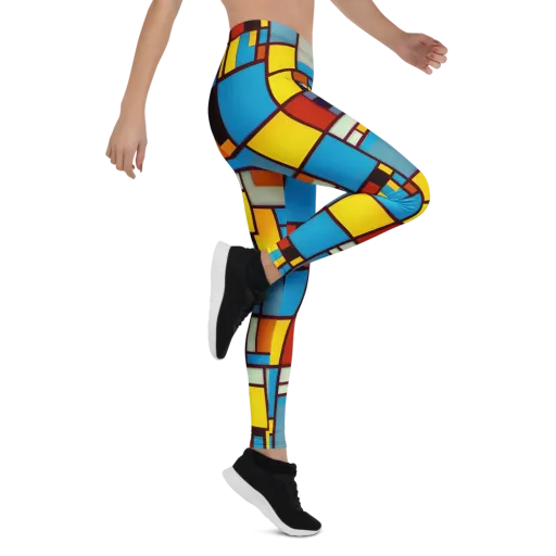 Bauhaus Blaze on a Leggings