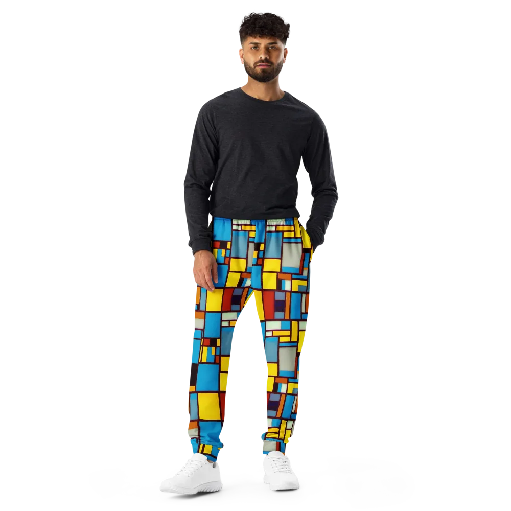 Bauhaus Blaze on Men's Joggers — Front