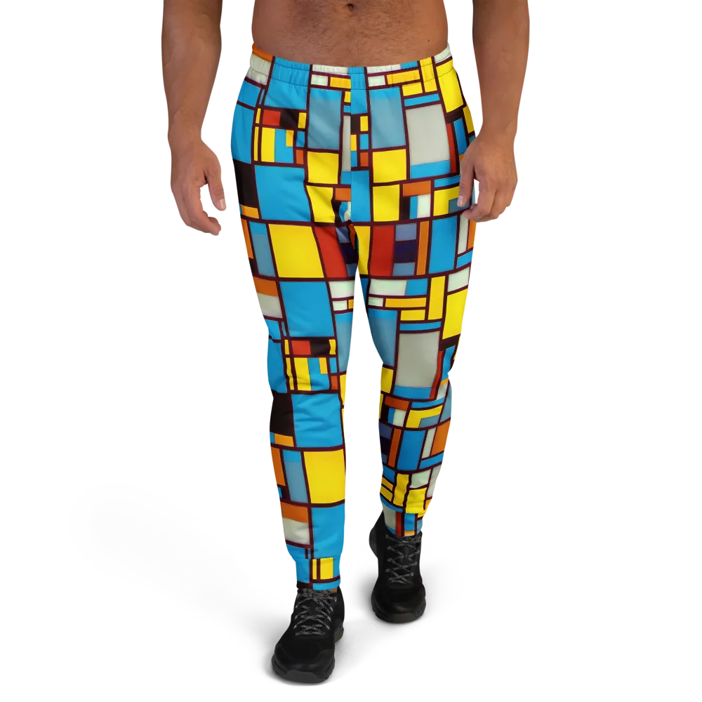 Bauhaus Blaze on Men's Joggers — Front