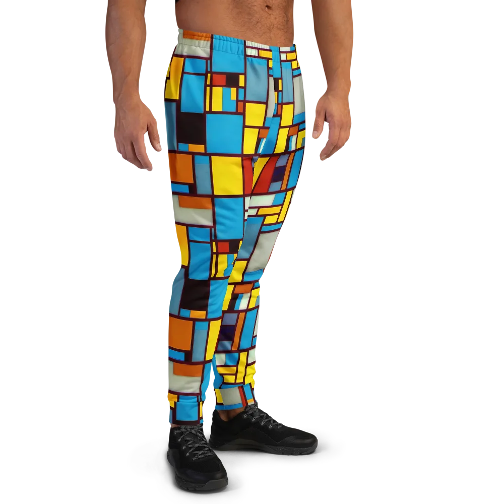 Bauhaus Blaze on Men's Joggers — Right
