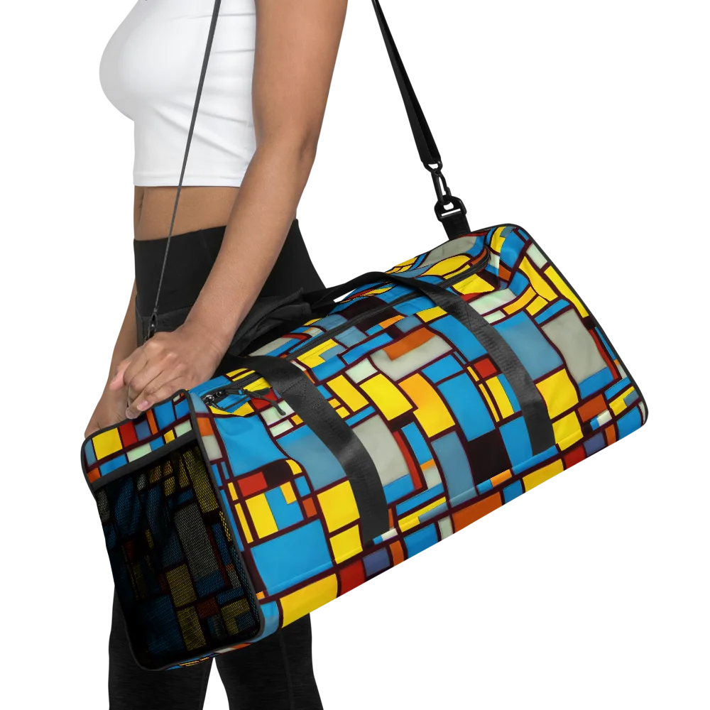 Bauhaus Blaze on Duffle Bag — Front
