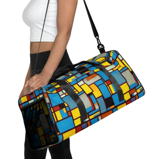 Bauhaus Blaze on a Duffle Bag