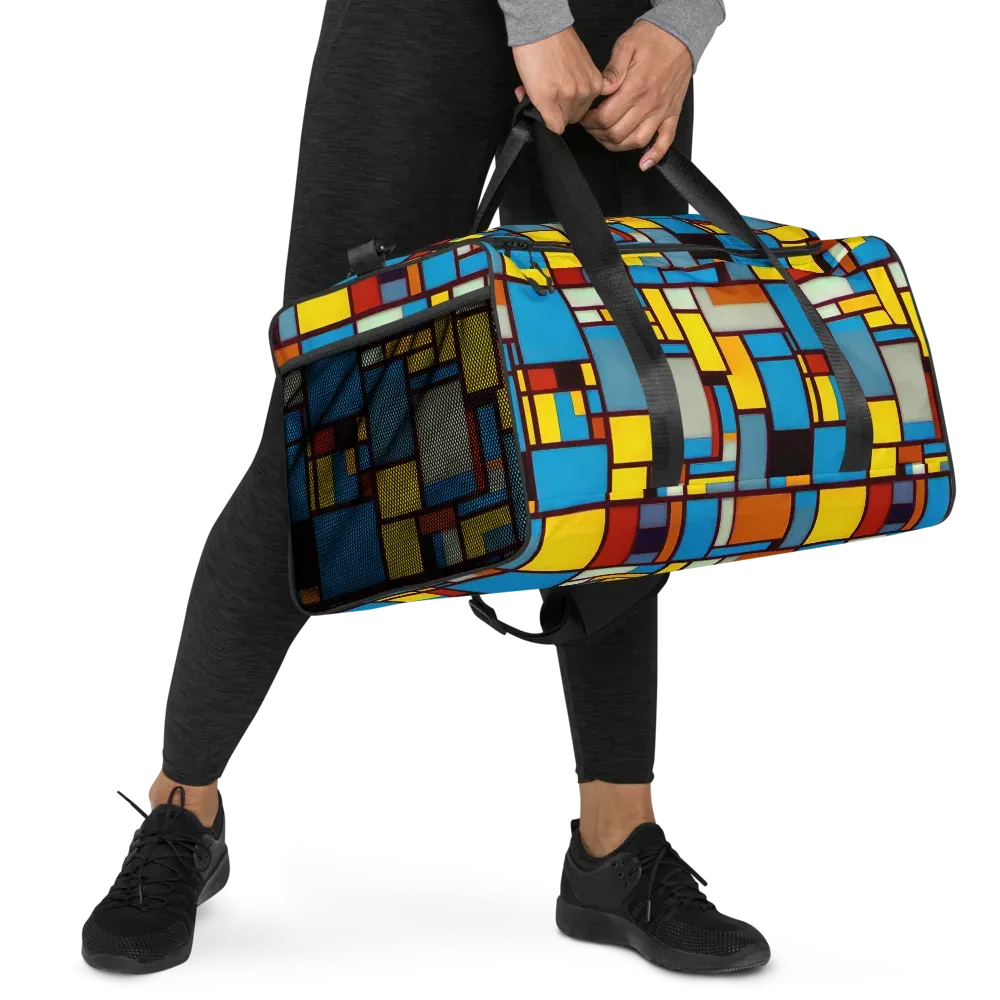 Bauhaus Blaze on Duffle Bag — Right Front