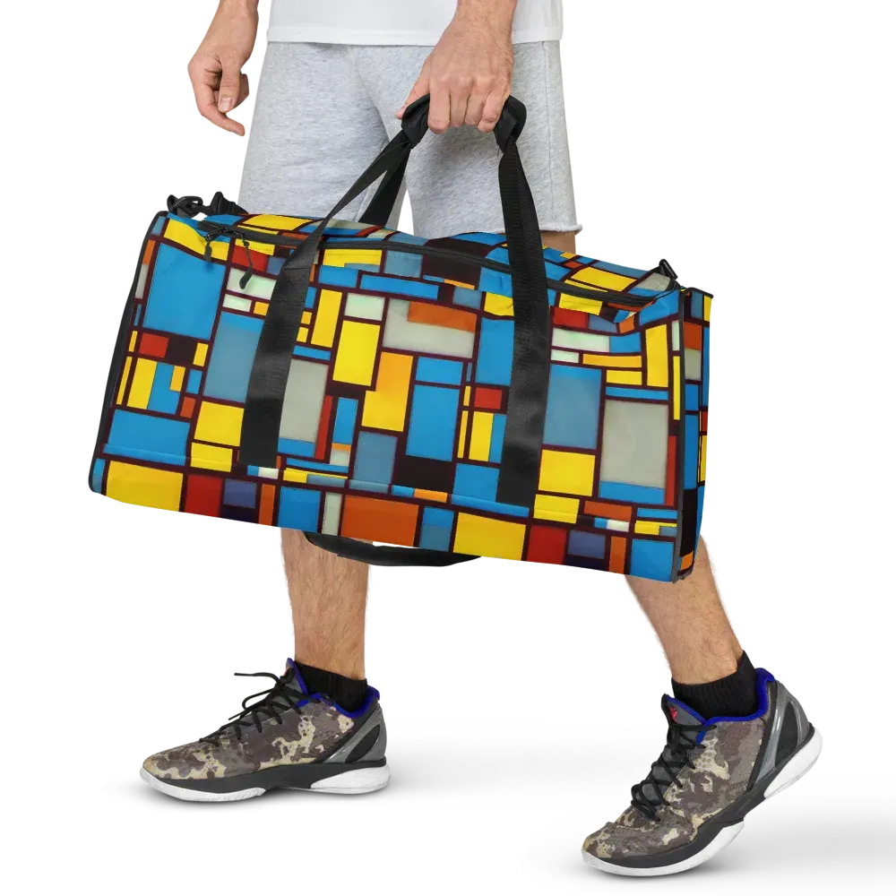 Bauhaus Blaze on Duffle Bag — Front