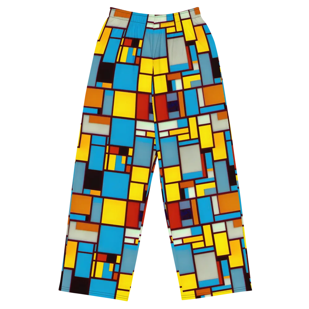 Bauhaus Blaze on Wide-Leg Pants — Front