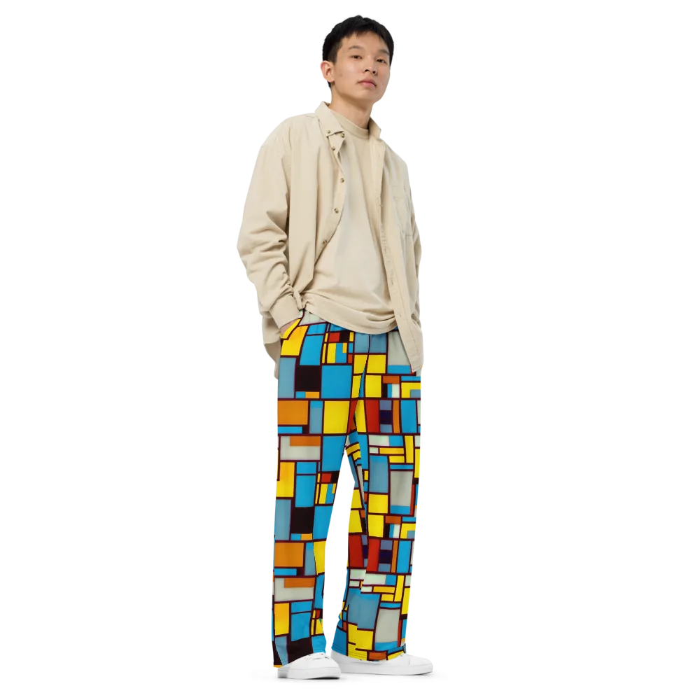 Bauhaus Blaze on Wide-Leg Pants — Right Front