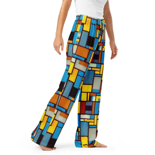 Bauhaus Blaze on a Women's Pajama Pants