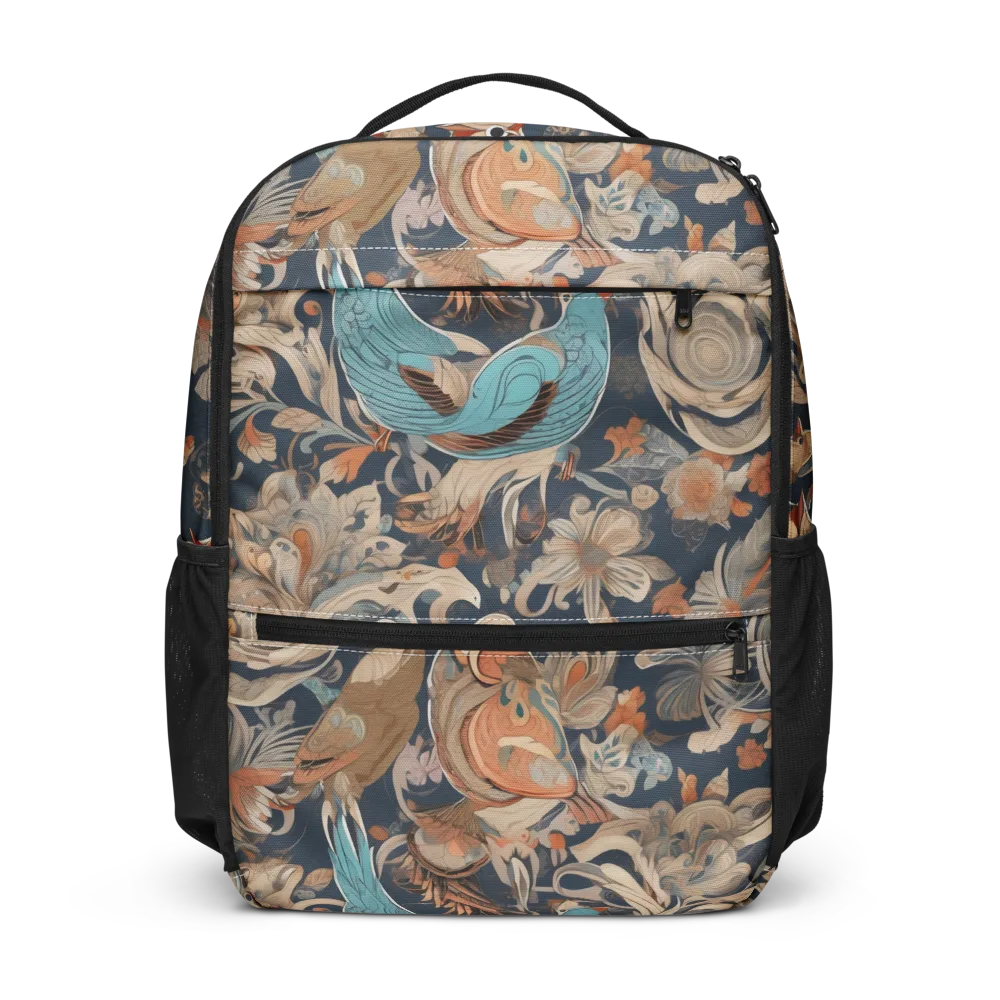 Aviary Nocturne on Utility Backpack — Front