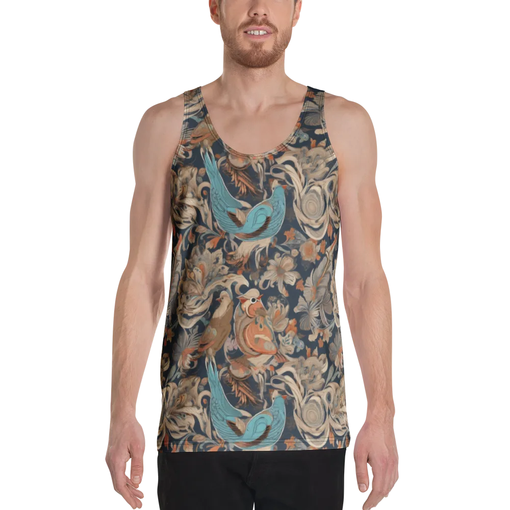 Aviary Nocturne on Men's Tank Top — Front