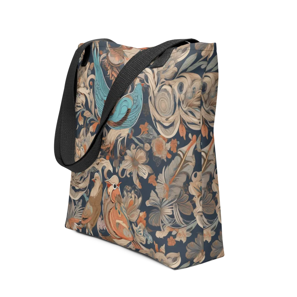 Aviary Nocturne on Tote Bag — Front