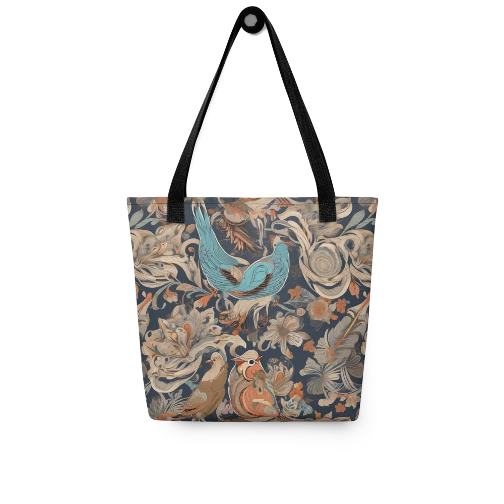 Aviary Nocturne on Tote Bag — Front