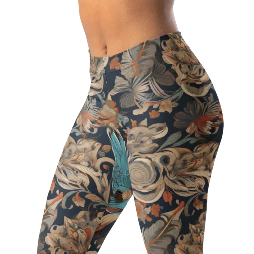 Aviary Nocturne on a Leggings