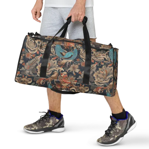 Aviary Nocturne on a Duffle Bag