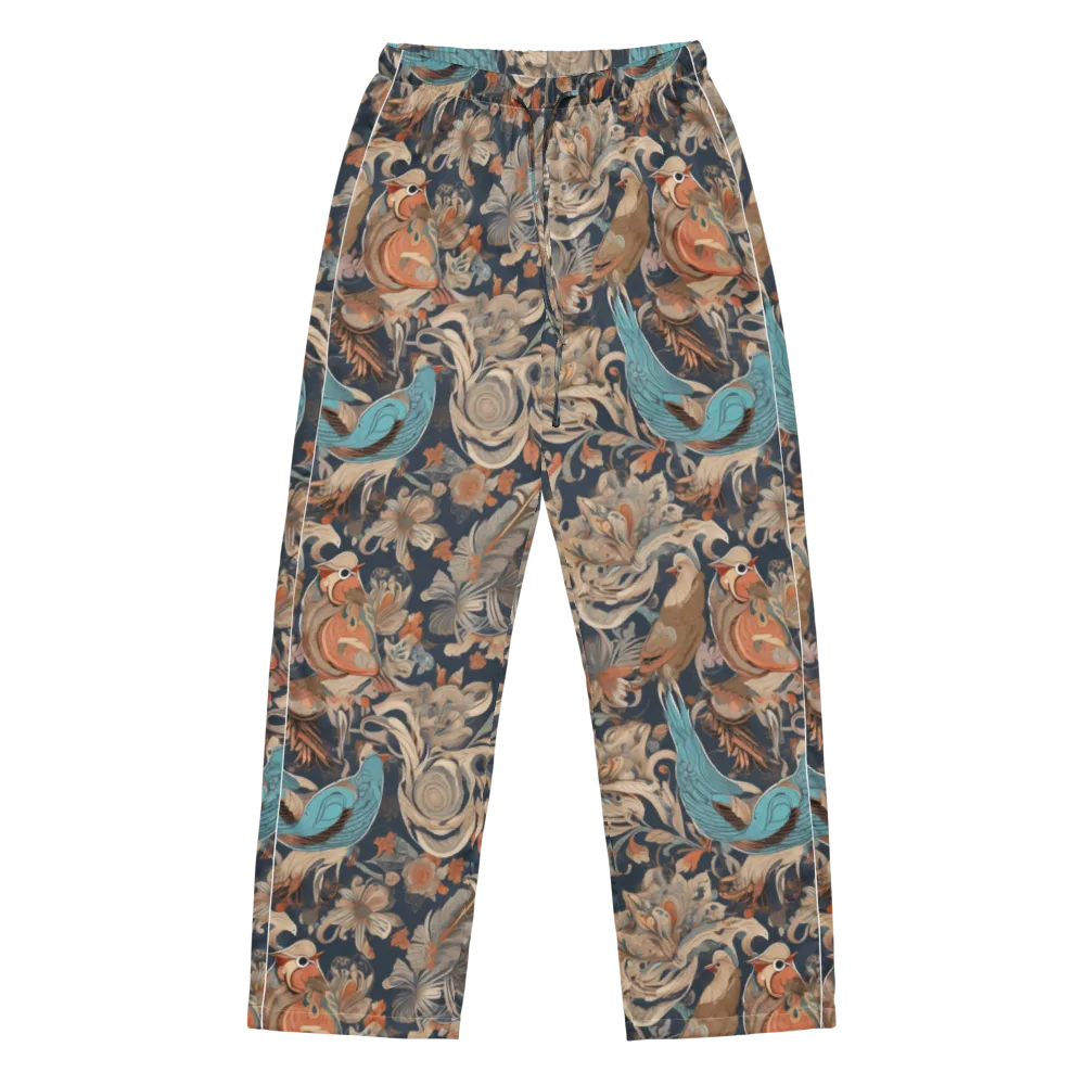 Aviary Nocturne on Women's Pajama Pants — Front