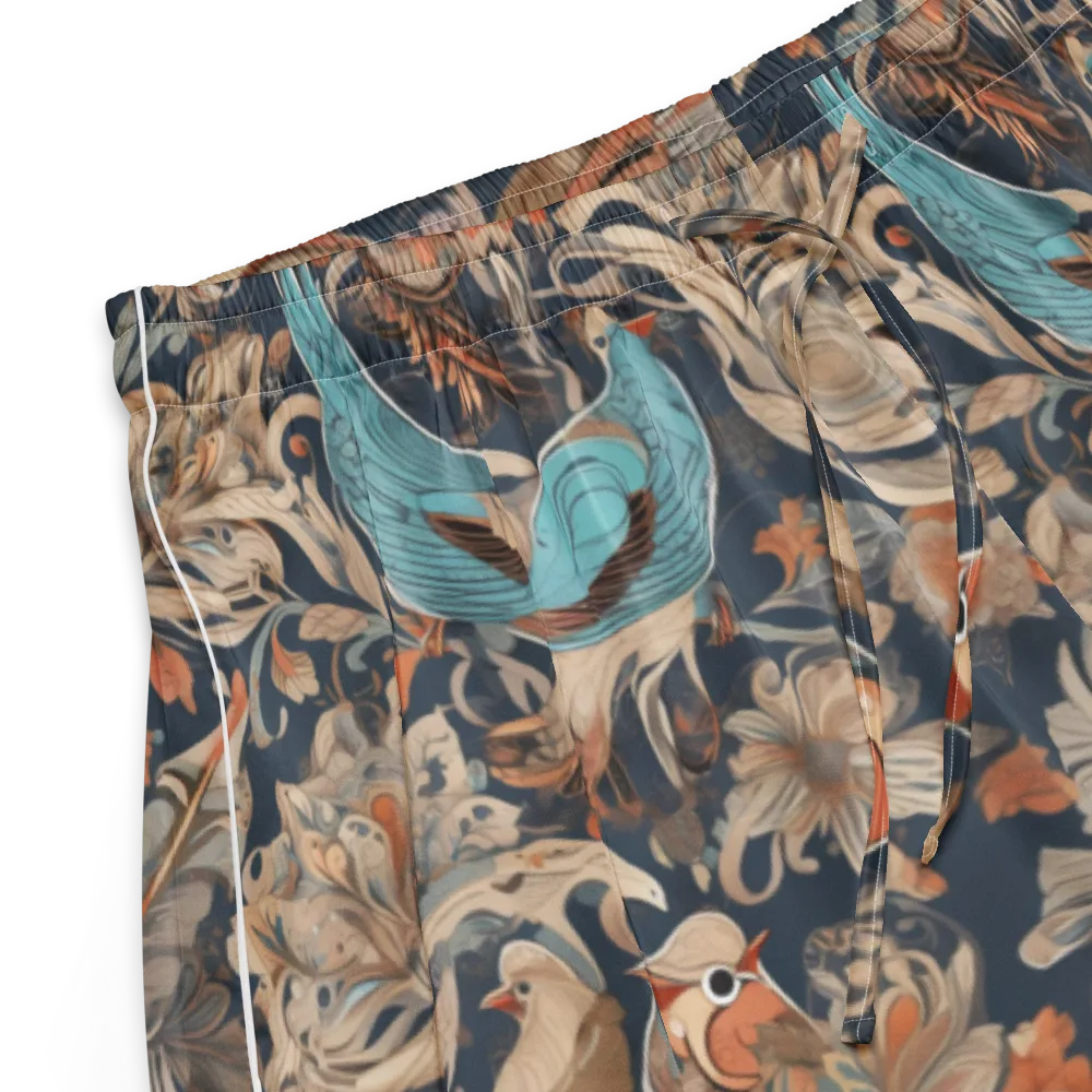 Aviary Nocturne on Women's Pajama Shorts — Product details