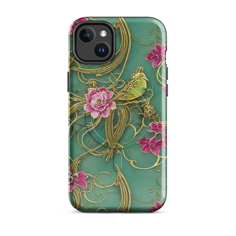 Verdigris Aviary on MagSafe Tough Case for iPhone® — Front