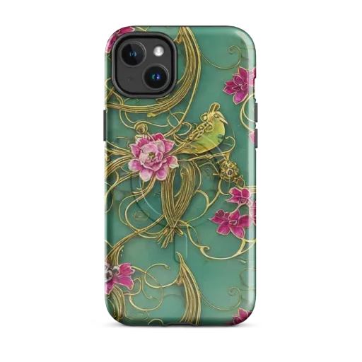 Verdigris Aviary on a MagSafe Tough Case for iPhone®