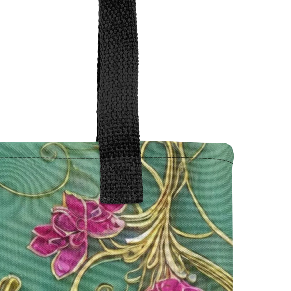 Verdigris Aviary on Tote Bag — Product details