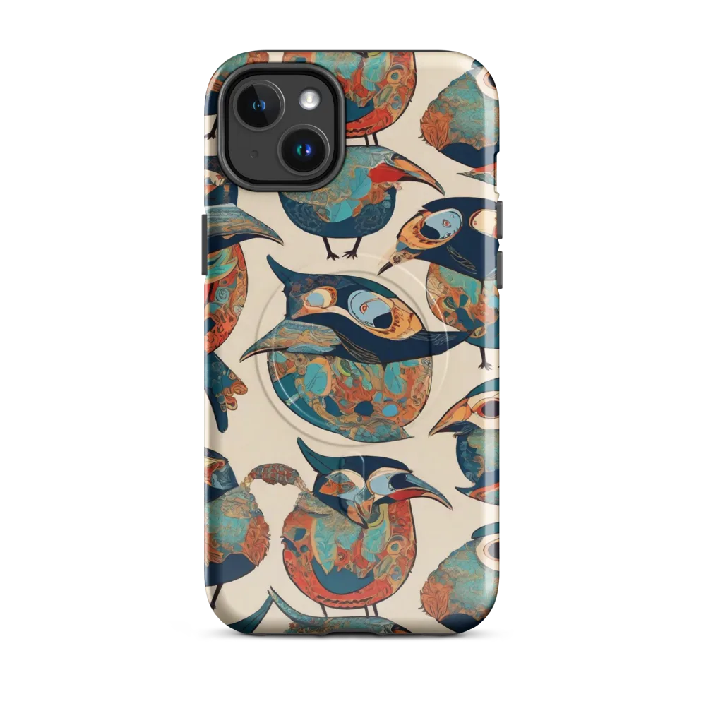 Ornithic Tapestry on MagSafe Tough Case for iPhone® — Front