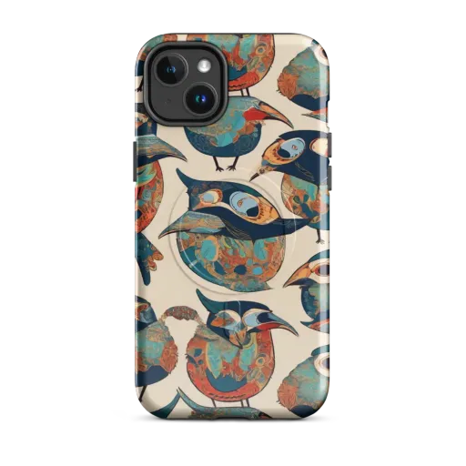 Ornithic Tapestry on a MagSafe Tough Case for iPhone®