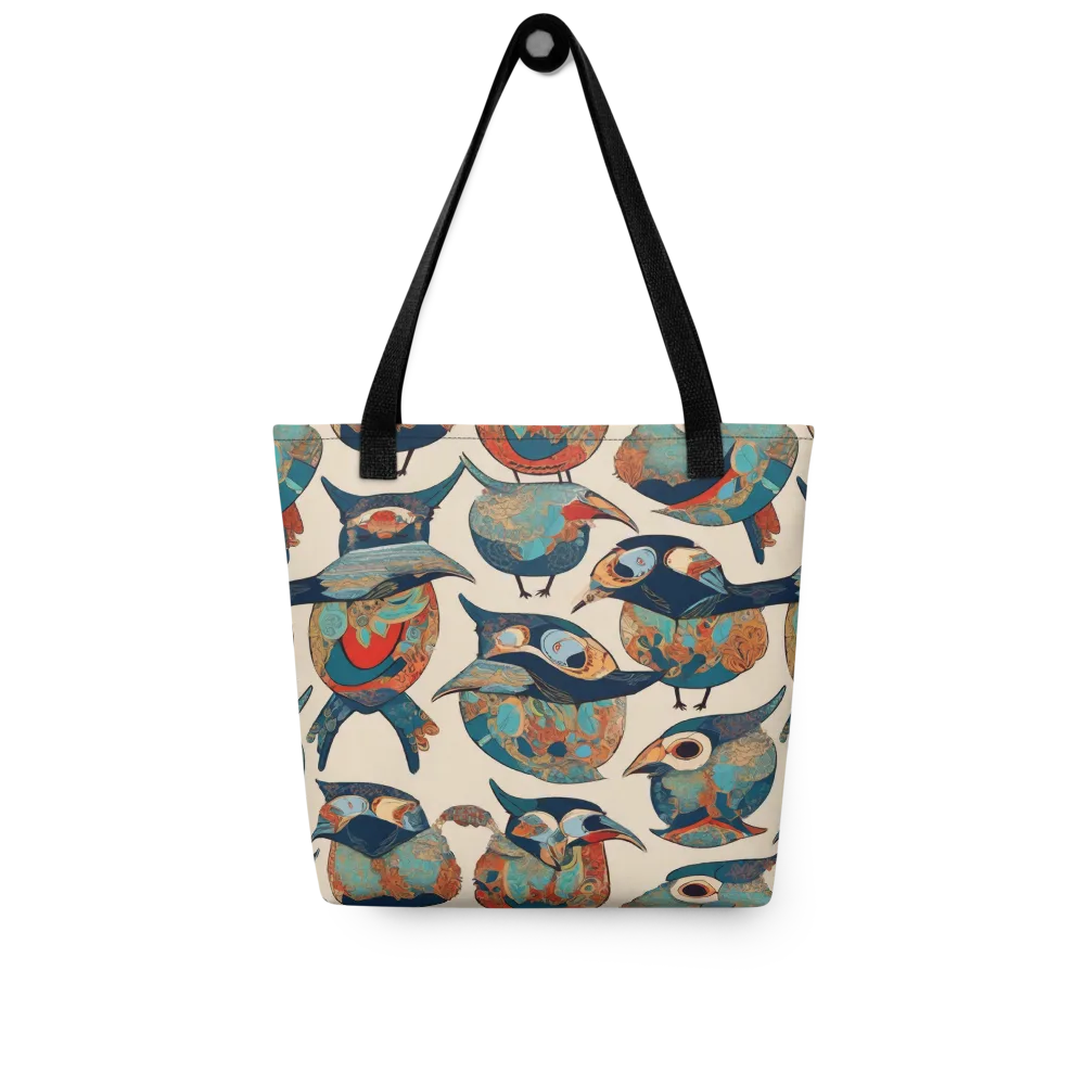 Ornithic Tapestry on Tote Bag — Front