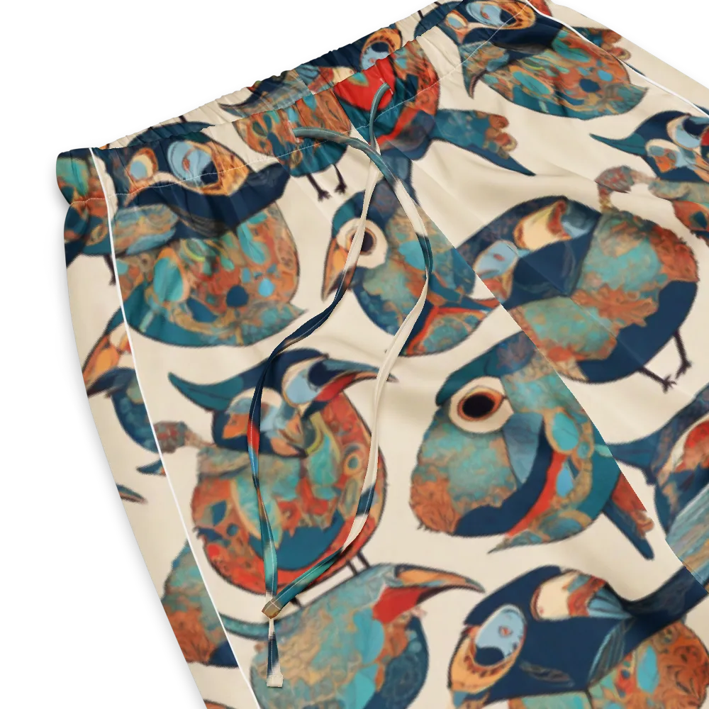 Ornithic Tapestry on Women's Pajama Pants — Product details