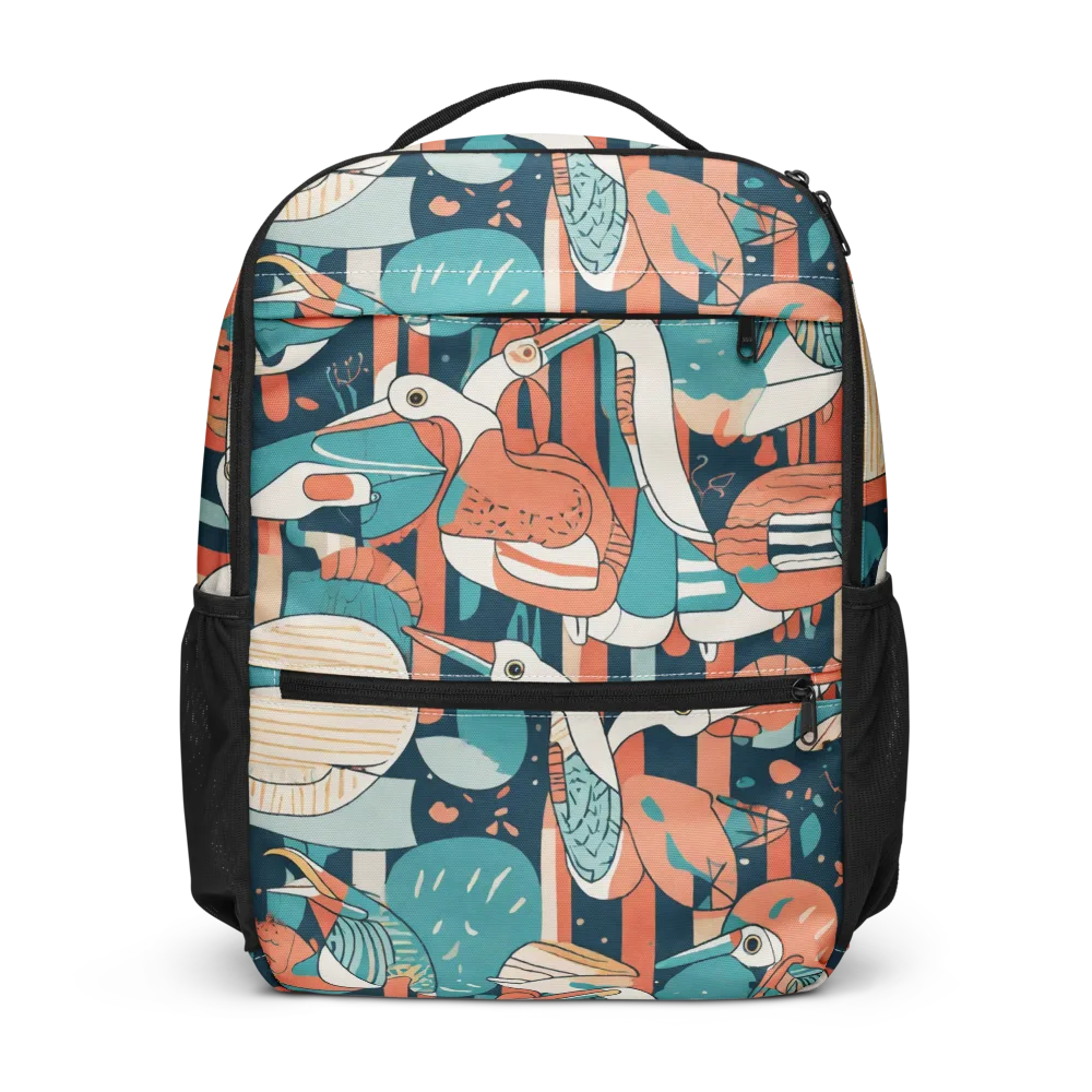 Tidal Waders on Utility Backpack — Front