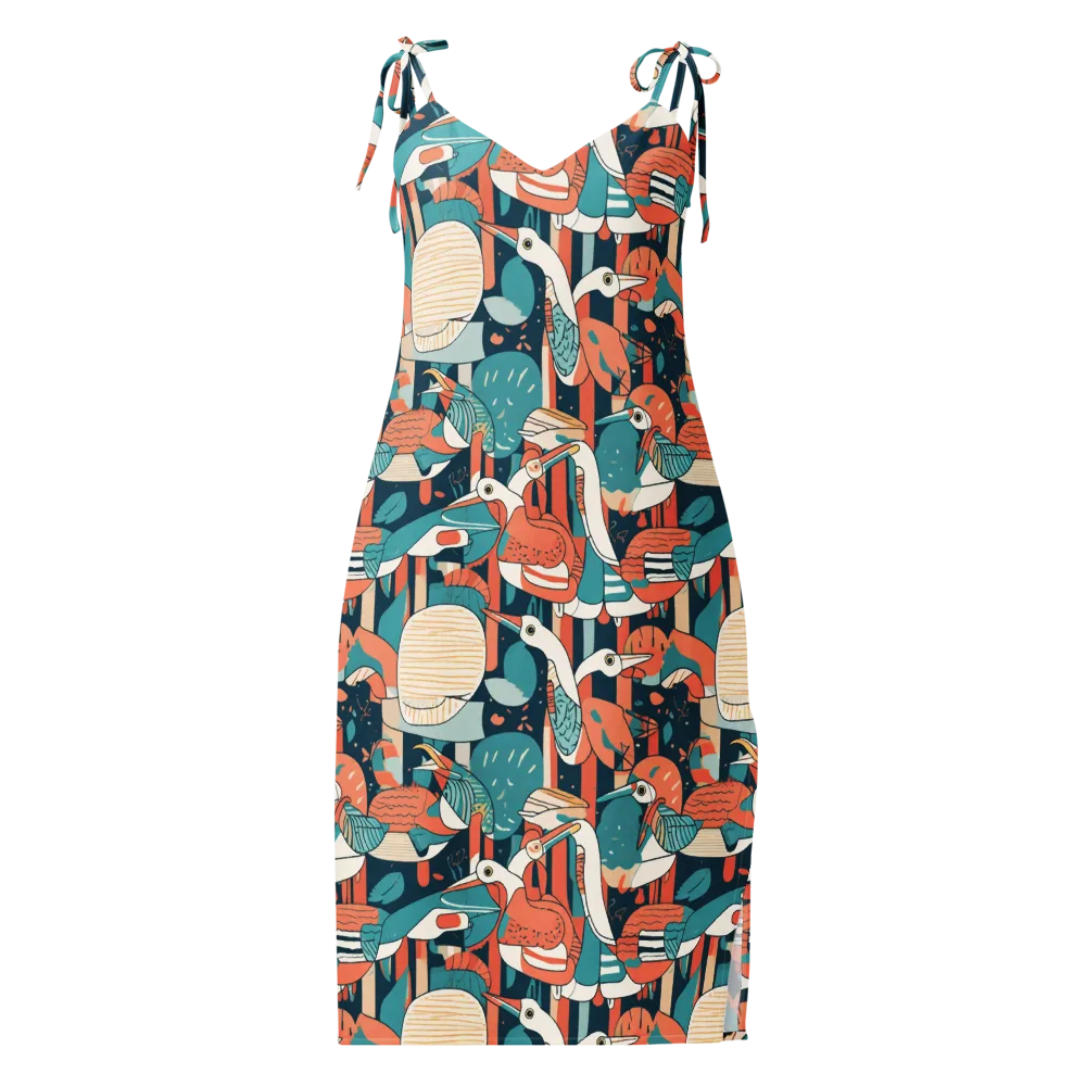 Tidal Waders on Slip Dress — Front