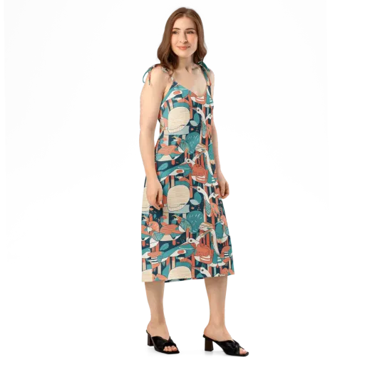 Tidal Waders on a Slip Dress