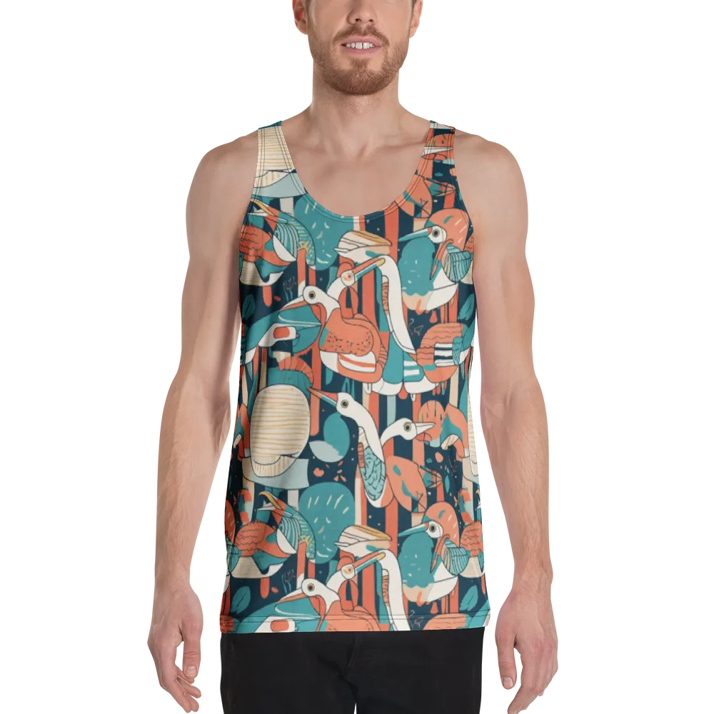 Tidal Waders on Men's Tank Top — Front