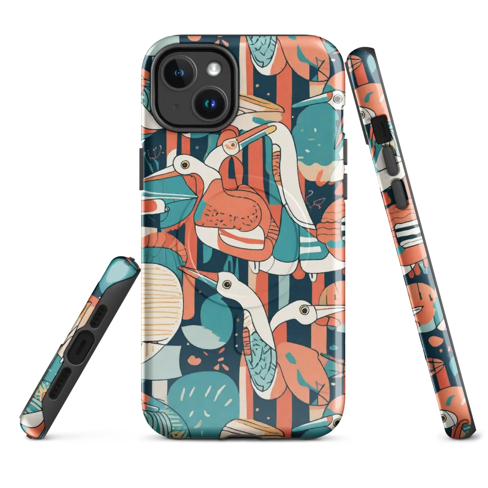 Tidal Waders on MagSafe Tough Case for iPhone® — Front