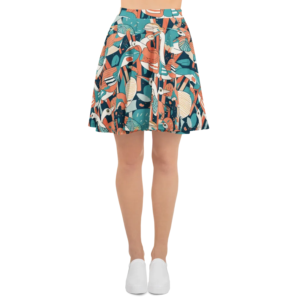 Tidal Waders on Skater Skirt — Front