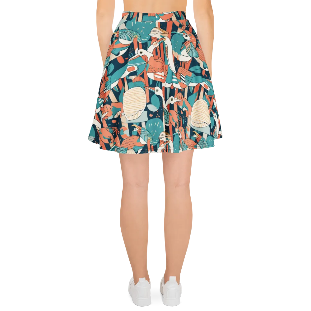 Tidal Waders on Skater Skirt — Back