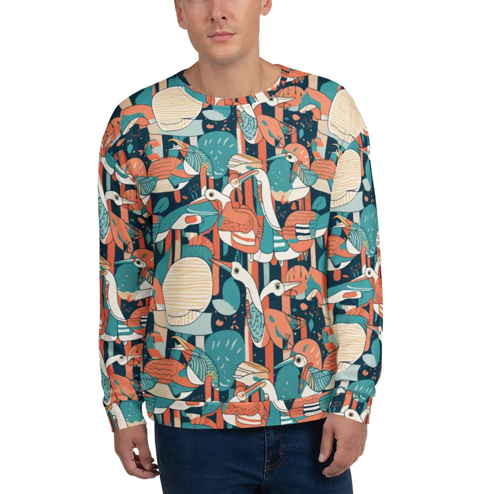 Tidal Waders on Sweatshirt — Front