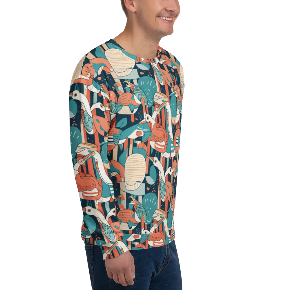 Tidal Waders on Sweatshirt — Right Front