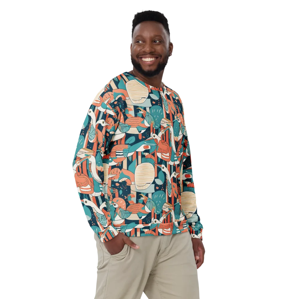 Tidal Waders on Sweatshirt — Front