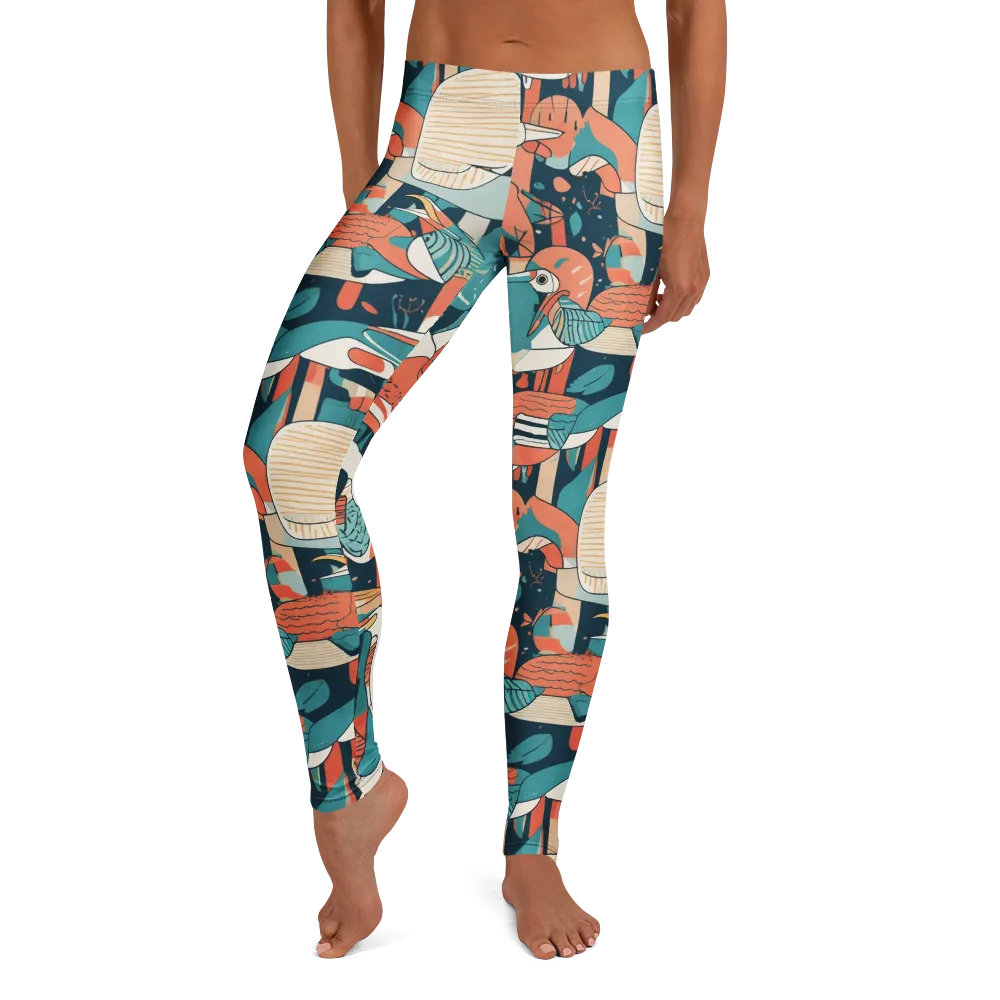 Tidal Waders on Leggings — Front