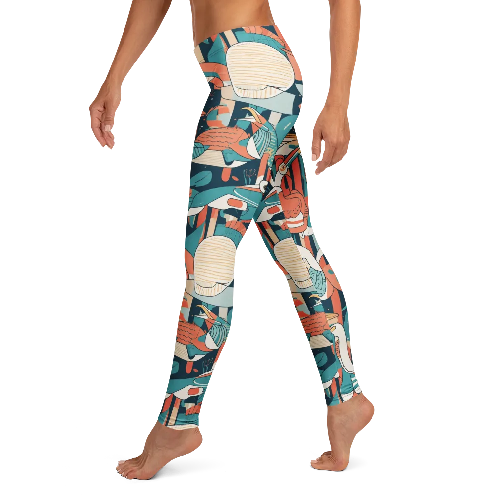 Tidal Waders on Leggings — Left