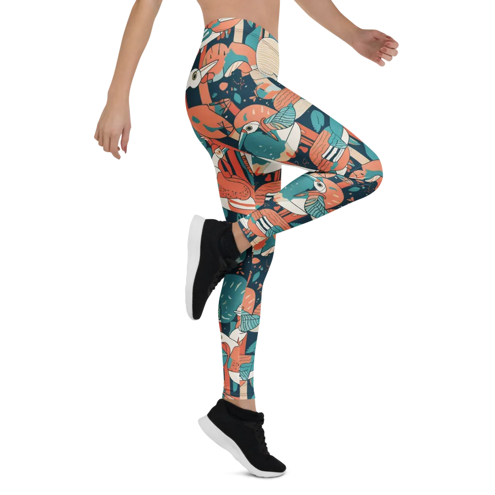 Tidal Waders on Leggings — Right