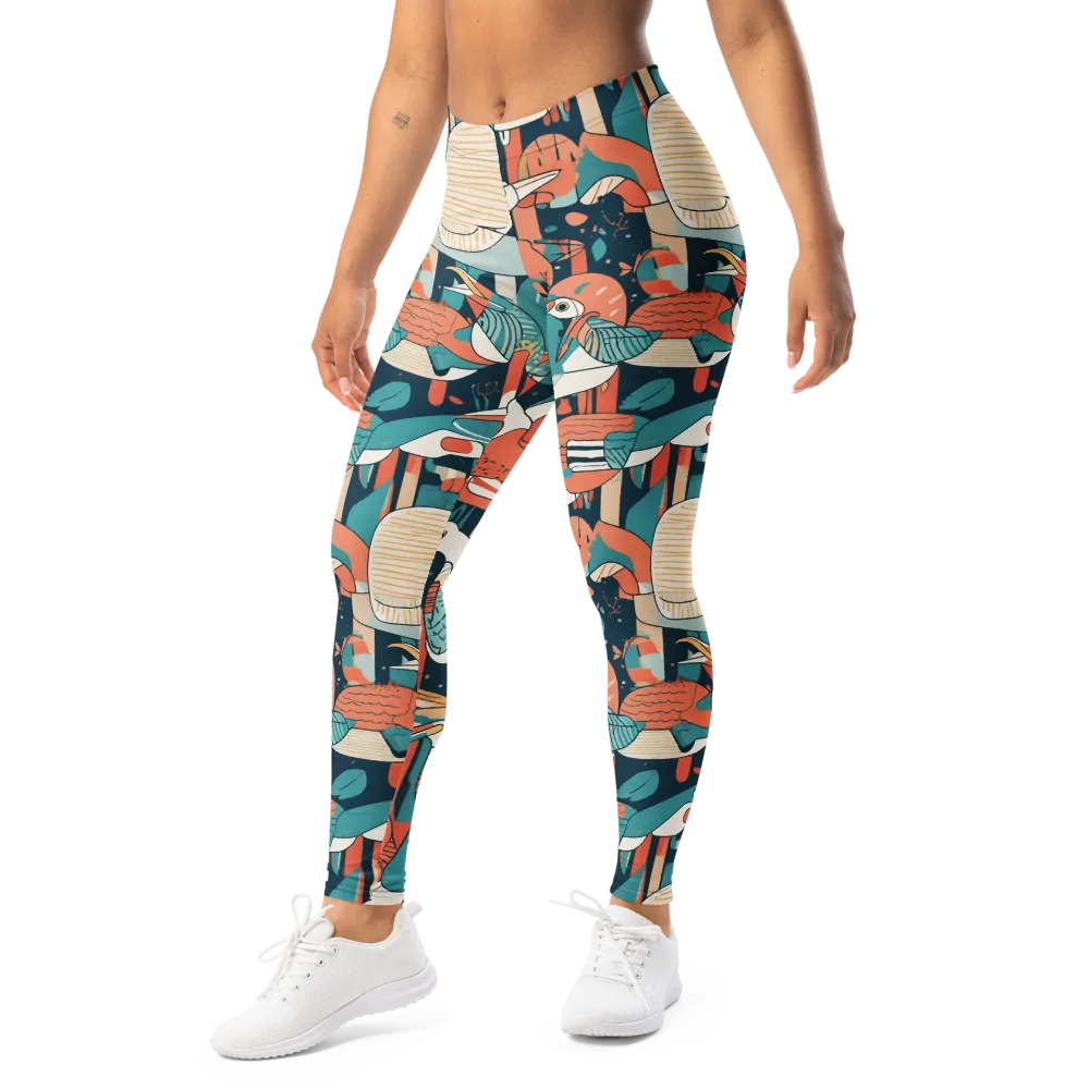 Tidal Waders on Leggings — Left Front